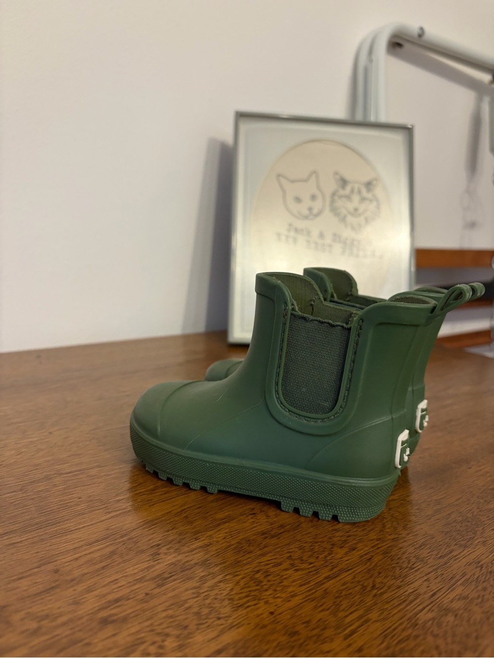 BearPaw Toddler Green Rain & Snow Boots